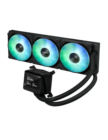 ASUS MAX GAMING LC 360 ARGB LCD Procesador Sistema de refrigeración líquida todo en uno 12 cm Negro