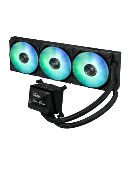 ASUS MAX GAMING LC 360 ARGB LCD Procesador Sistema de refrigeración líquida todo en uno 12 cm Negro