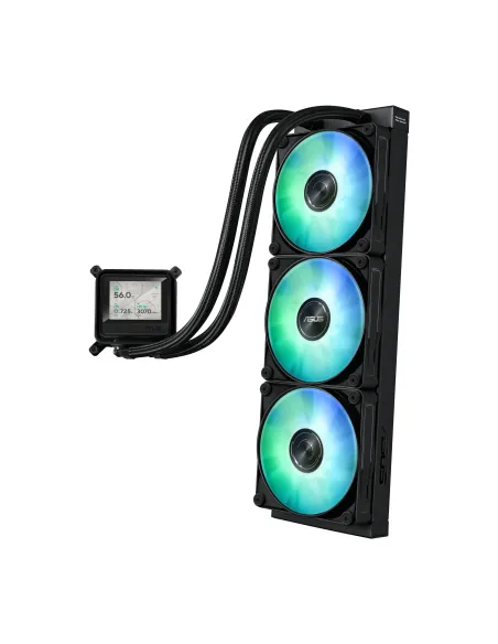 ASUS MAX GAMING LC 360 ARGB LCD Procesador Sistema de refrigeración líquida todo en uno 12 cm Negro