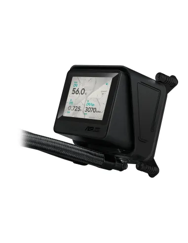 ASUS MAX GAMING LC 360 ARGB LCD Procesador Sistema de refrigeración líquida todo en uno 12 cm Negro