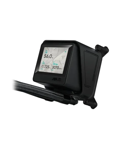 ASUS MAX GAMING LC 360 ARGB LCD Procesador Sistema de refrigeración líquida todo en uno 12 cm Negro