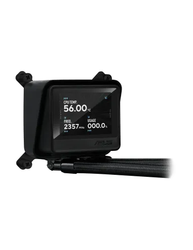 ASUS MAX GAMING LC 360 ARGB LCD Procesador Sistema de refrigeración líquida todo en uno 12 cm Negro