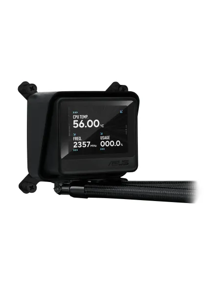 ASUS MAX GAMING LC 360 ARGB LCD Procesador Sistema de refrigeración líquida todo en uno 12 cm Negro