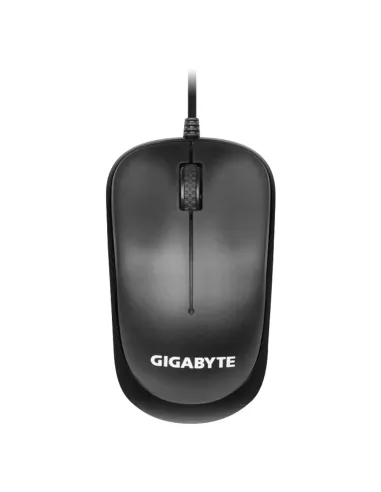 GIGABYTE KM6300 teclado Ratón incluido Hogar USB QWERTY Español Negro