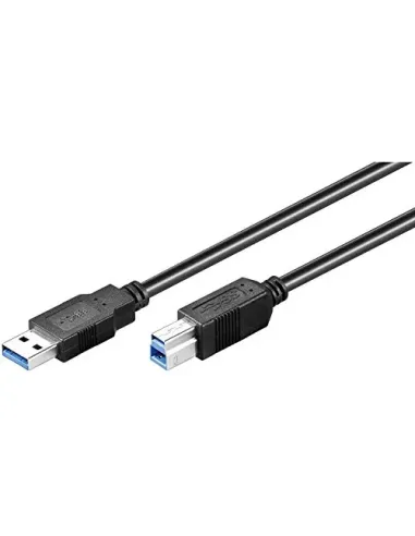 Ewent EC1001 cable USB USB 3.2 Gen 1 (3.1 Gen 1) 1,8 m USB A USB B Negro