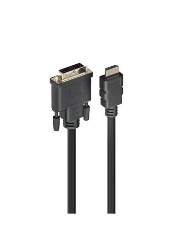 Ewent EC1351 adaptador de cable de vídeo 3 m HDMI tipo A (Estándar) DVI-D Negro
