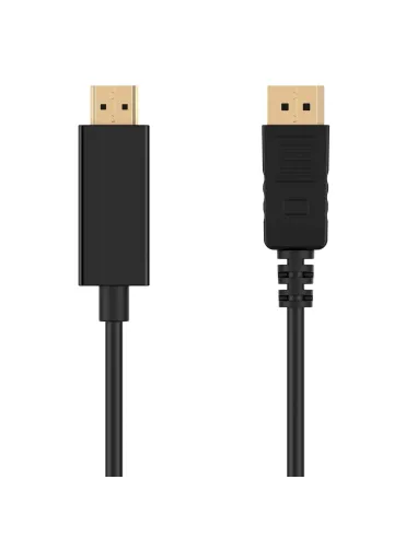 Ewent EC1433 adaptador de cable de vídeo 5 m DisplayPort HDMI tipo A (Estándar) Negro