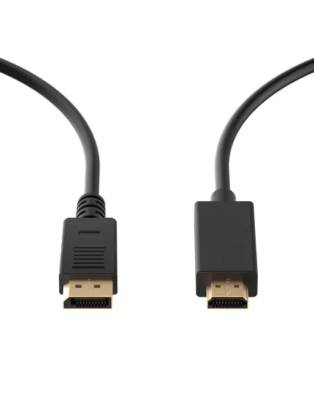 Ewent EC1433 adaptador de cable de vídeo 5 m DisplayPort HDMI tipo A (Estándar) Negro