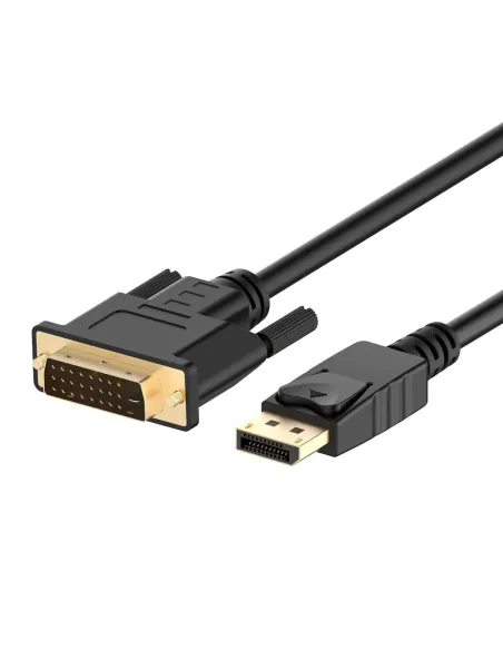 Ewent EC1443 adaptador de cable de vídeo 5 m DisplayPort DVI-D Negro