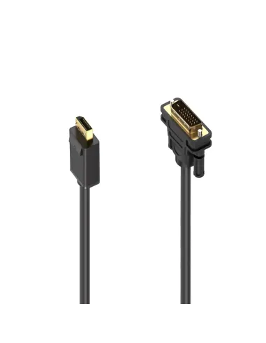 Ewent EC1443 adaptador de cable de vídeo 5 m DisplayPort DVI-D Negro