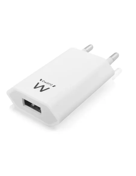 Ewent EW1200 cargador de dispositivo móvil Universal Blanco USB Interior