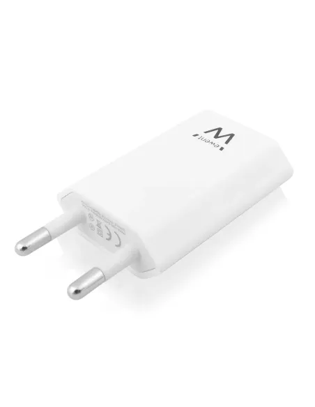 Ewent EW1200 cargador de dispositivo móvil Universal Blanco USB Interior