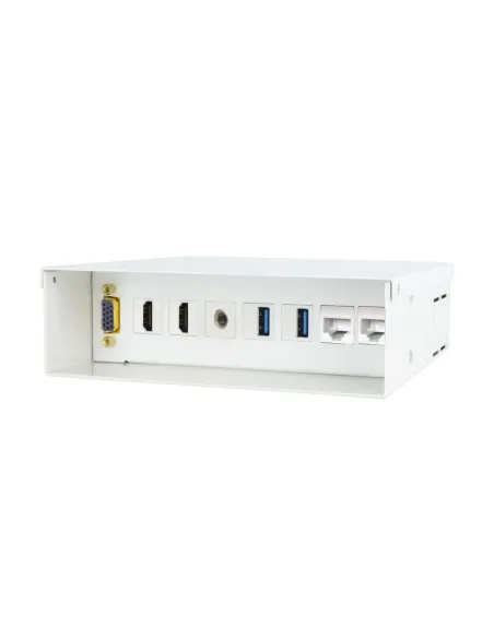 Ewent EW1555 caja de tomacorriente No Blanco