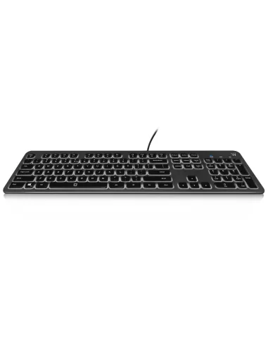 Ewent EW3269 teclado Universal USB QWERTY Español Negro