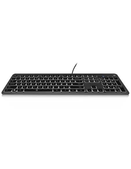 Ewent EW3269 teclado Universal USB QWERTY Español Negro