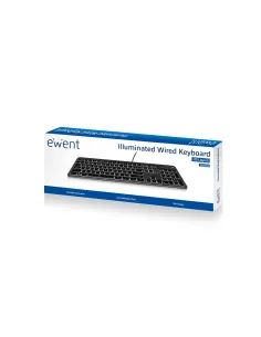 Ewent EW3269 teclado Universal USB QWERTY Español Negro 2
