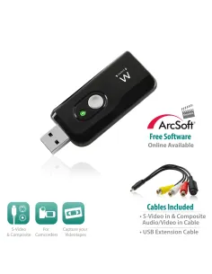 Ewent EW3707 dispositivo para capturar video USB 2.0 2