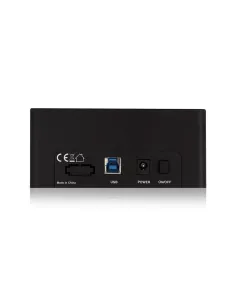 Ewent EW7012 base de conexión para disco duro USB 3.2 Gen 1 (3.1 Gen 1) Type-B Negro 2