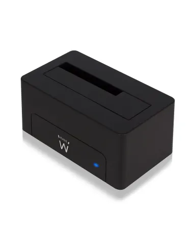 Ewent EW7012 base de conexión para disco duro USB 3.2 Gen 1 (3.1 Gen 1) Type-B Negro