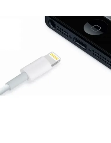 Ewent EW9908 cable de conector Lightning 1 m Blanco