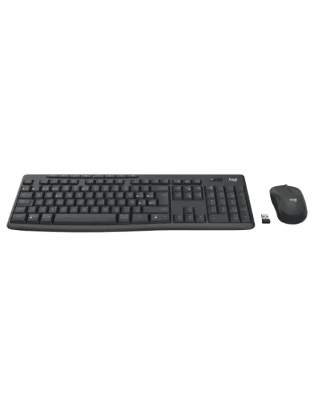 Logitech 920-012071 teclado Ratón incluido Oficina Bluetooth QWERTY Español Grafito