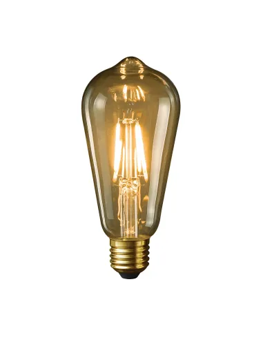 Bombilla muvit io filamentos vintage edison e27 5w