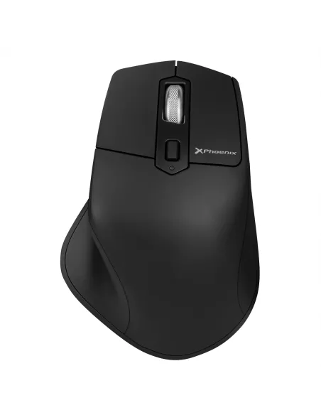 Mouse raton optico phoenix ergo m2 wireless inalambrico modo dual bluetooth hasta 2400 dpi clicks silenciosos
