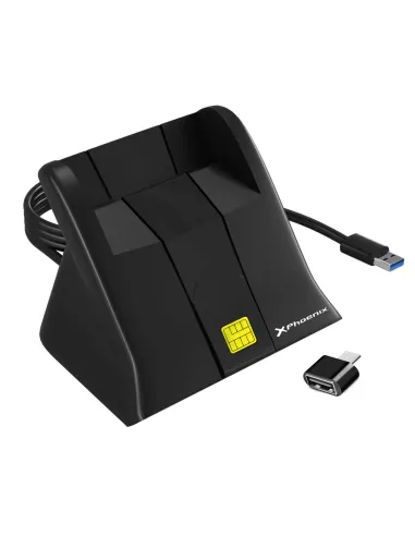 Lector de tarjetas dni phoenix usb - adaptador tipo c