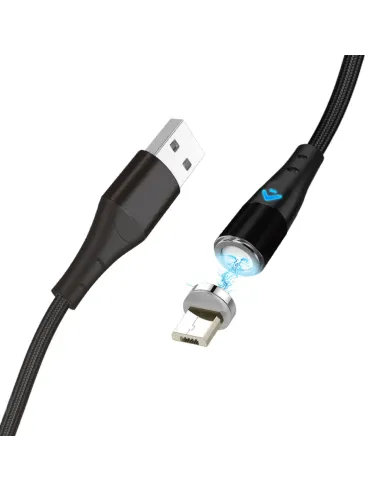 Cable carga rapida magnetico micro usb - Comprar Cable carga rapida magnetico micro usb
