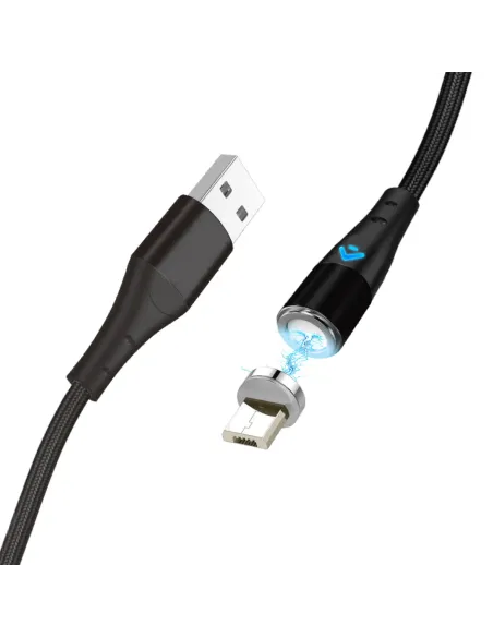 Cable carga rapida magnetico micro usb - Comprar Cable carga rapida magnetico micro usb