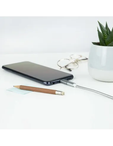 Nanocable Adaptador USB-C a Micro USB, USB-C M-Micro B H, Aluminio, Gris