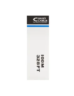 Nanocable CABLE RED RJ45 CAT.5E UTP RIGIDO AWG24, 100 M 2