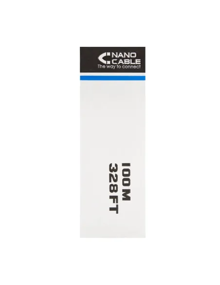 Nanocable CABLE RED RJ45 CAT.5E FTP FLEXIBLE AWG24, 100 M