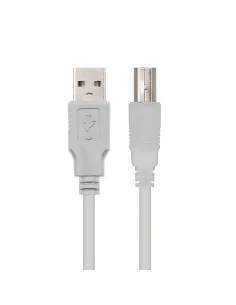 Nanocable CABLE USB 2.0 IMPRESORA, TIPO A M-B M, BEIGE, 3.0 M 2