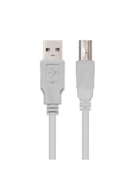 Nanocable CABLE USB 2.0 IMPRESORA, TIPO A M-B M, BEIGE, 3.0 M