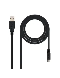 Nanocable 10.01.0503 cable USB USB 2.0 3 m USB A Micro-USB B Negro