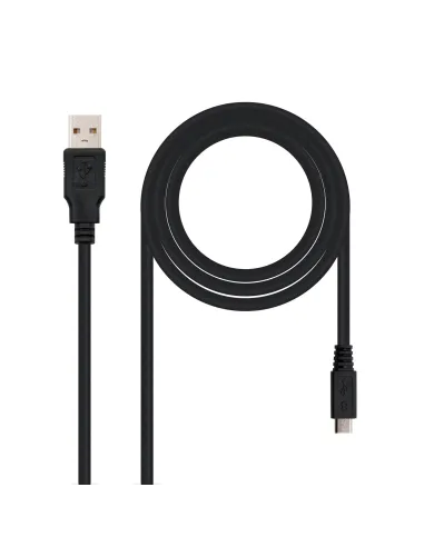Nanocable 10.01.0503 cable USB USB 2.0 3 m USB A Micro-USB B Negro