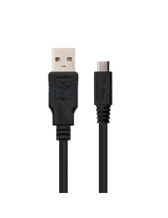 Nanocable 10.01.0503 cable USB USB 2.0 3 m USB A Micro-USB B Negro 2