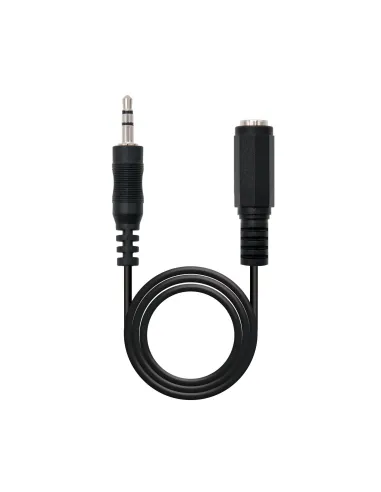 Nanocable 10.24.0205 cable de audio 5 m 3,5mm Negro