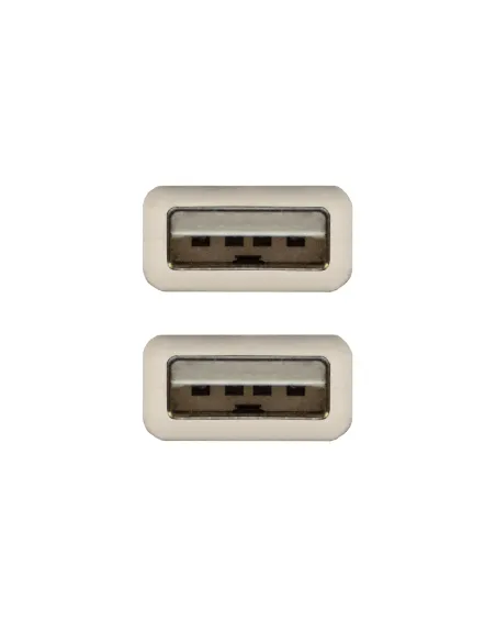 Nanocable CABLE USB 2.0, TIPO A M-A M, 1.0 M