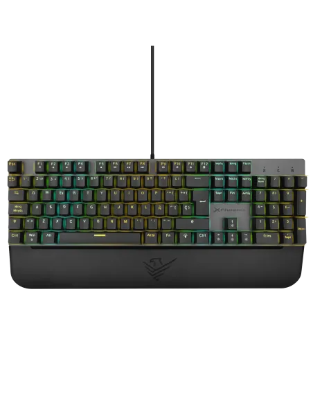 Teclado mecánico phoenix mk1 elite full rgb swtiches brown
