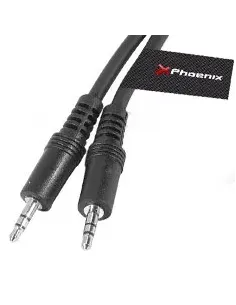 Cable de audio mini jack  3.5 mm m - m estéreo de 3 m