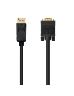 Nanocable Cable conversor DISPLAYPORT a VGA, DP M - VGA M, Negro, 5.0 M 2