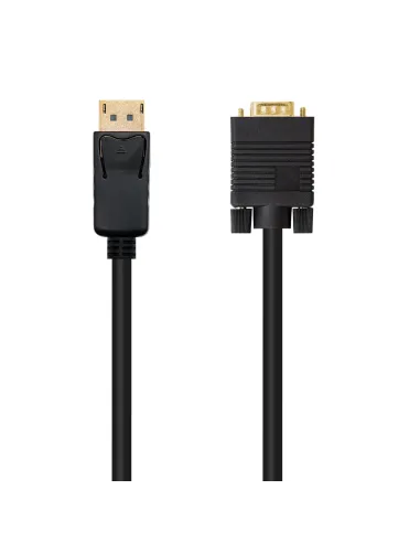 Nanocable Cable conversor DISPLAYPORT a VGA, DP M - VGA M, Negro, 5.0 M