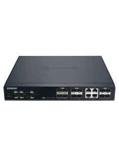 QNAP QSW-M1204-4C switch Gestionado 10G Ethernet (100 1000 10000) Negro 2