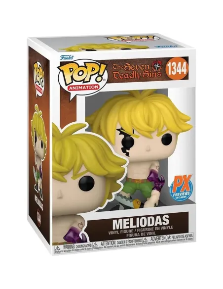 Funko pop animacion the seven deadly sins meliodas modo demonio