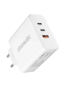 Cargador phoenix tipo c 65w para portatil tablet movil smartphone