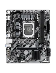GIGABYTE H810M K Placa Base – Procesadores Intel Core Ultra (Serie 2), VRM de 3+1+2 fases, hasta 6400 MHz DDR5, 1 x M.2 PCIe 2