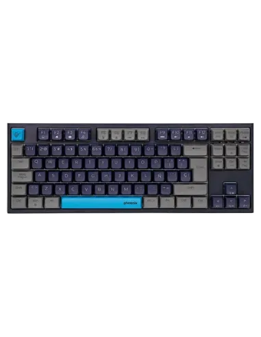 Teclado gaming royal pbt mecanico negro