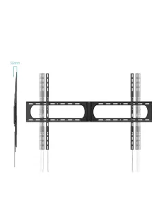 TooQ Soporte Fijo de Pared para Pantallas 37”-140”, Negro 2